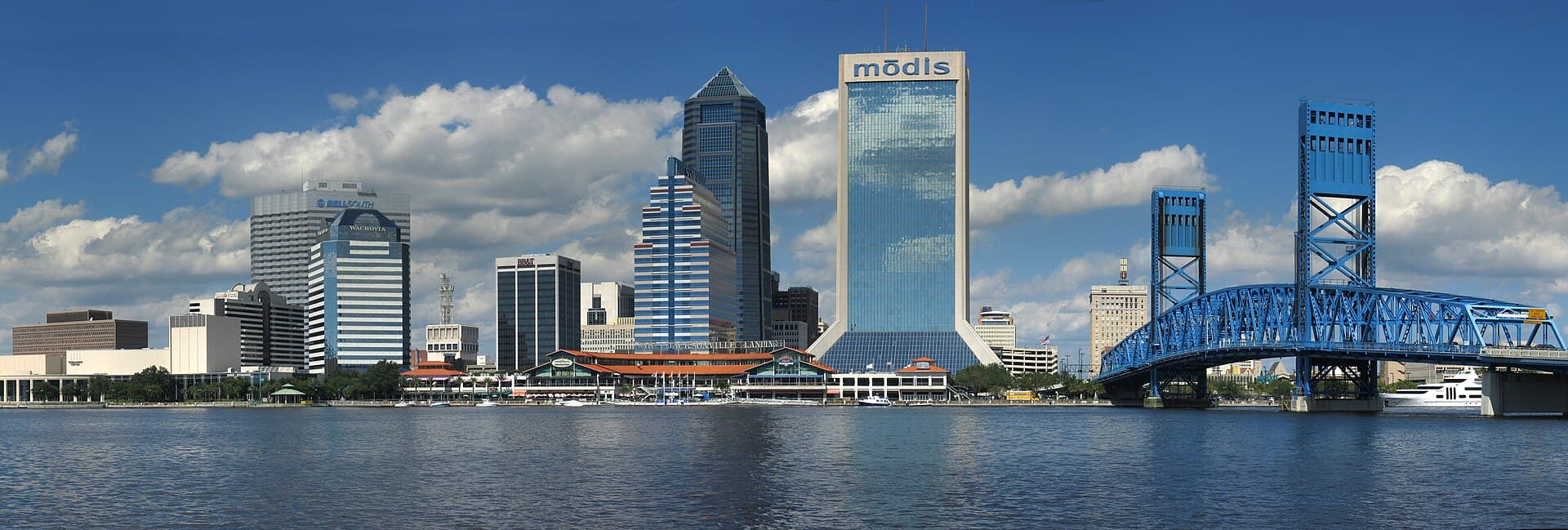 Jacksonville skyline on the St. Johns River